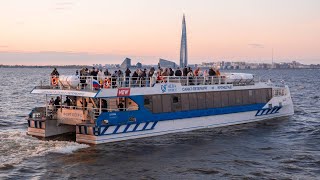 прогулка на теплоходе по реке Неве⛴️