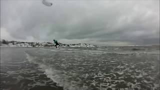 Transition backroll with kiteloop