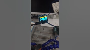 playing video on oled display using esp32 #bahubali