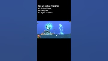 Top 5 Spell Animations #wizard101