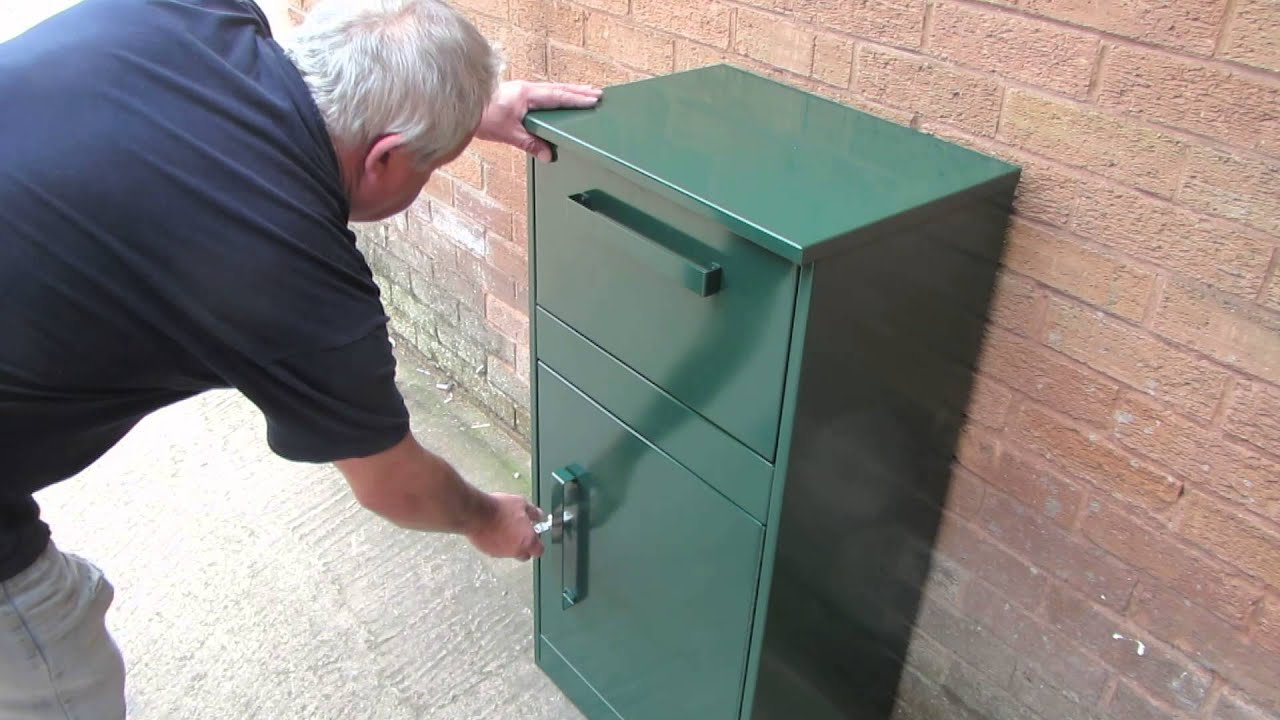 parcel drop box green p2 - YouTube - parcel drop box green p2