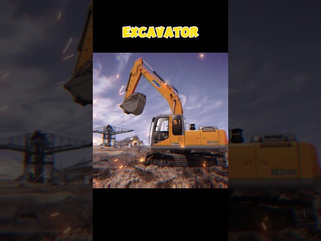 excavator | alat berat bego | oke gas #viral #shorts #fyp class=