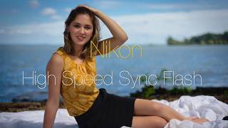 Nikon High Speed Sync flash on a D750 Portrait Shoot
