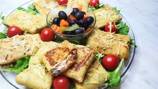 crepes salate ripiene  كريب مالح معمر سريع التحضير للعشاء  أو سندويش للمدرسة أو العمل