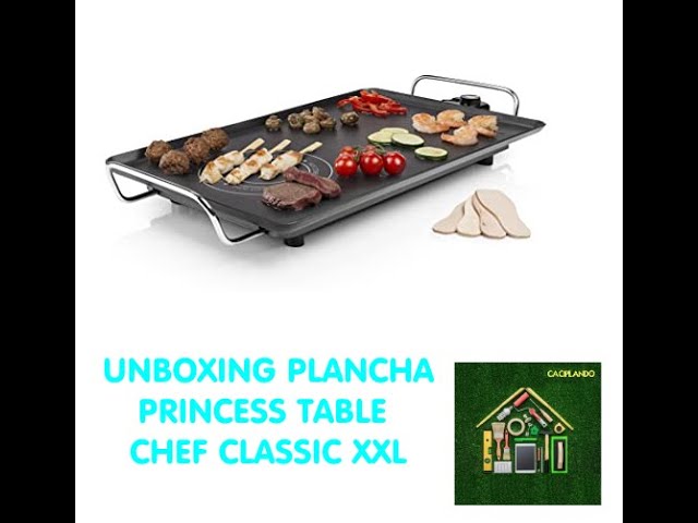 Unboxing plancha cocina Princess Table Chef Classic XXL 