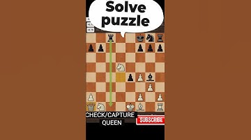 Solve puzzle | Do check and capture | #chess #chesscom #checkmate #game #shorts #gaming #games #game