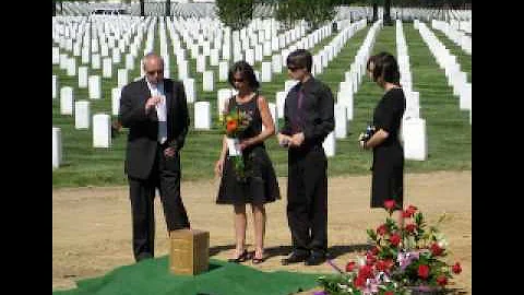 Dave LaConte Memorial Service Arlington National C...
