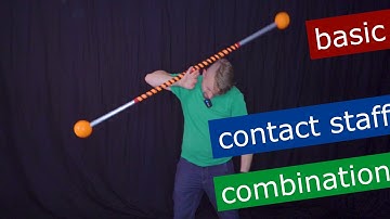 Contact Staff Combo I Tutorial by Modern Juggling