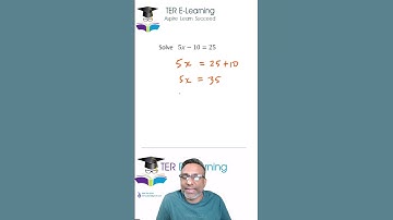 Solving a simple linear equaton