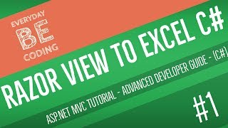How To Export Razor View To Excel file Usi...