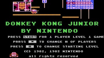 ATARI 5200 DONKEY KONG JUNIOR NINTENDO DK JR ATARI 8BIT XL XE to 5200 Port