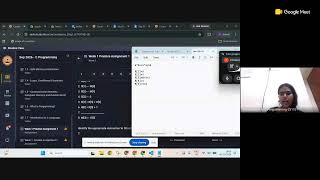 C Prog.-Week-1 Summary/Open Session screenshot 4