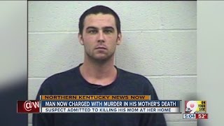 Burlington man charged with his own mother's murder