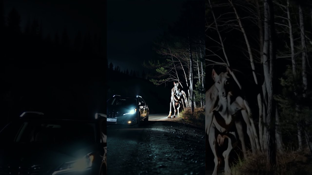 Dogman Caught On Camera Chilling Forest Encounters Cryptids Creepyencounter