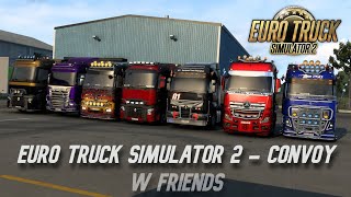 Euro Truck Simulator 2 - Modded Convoy & Live Stream #12