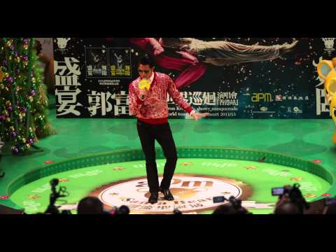 20131225 Aaron Kwok  singing at APM [4KLive]