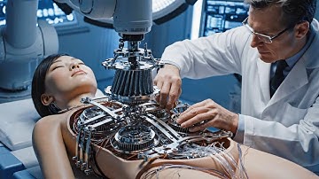 Scientist Using Advanced Tools to Build a Robot | Part 14