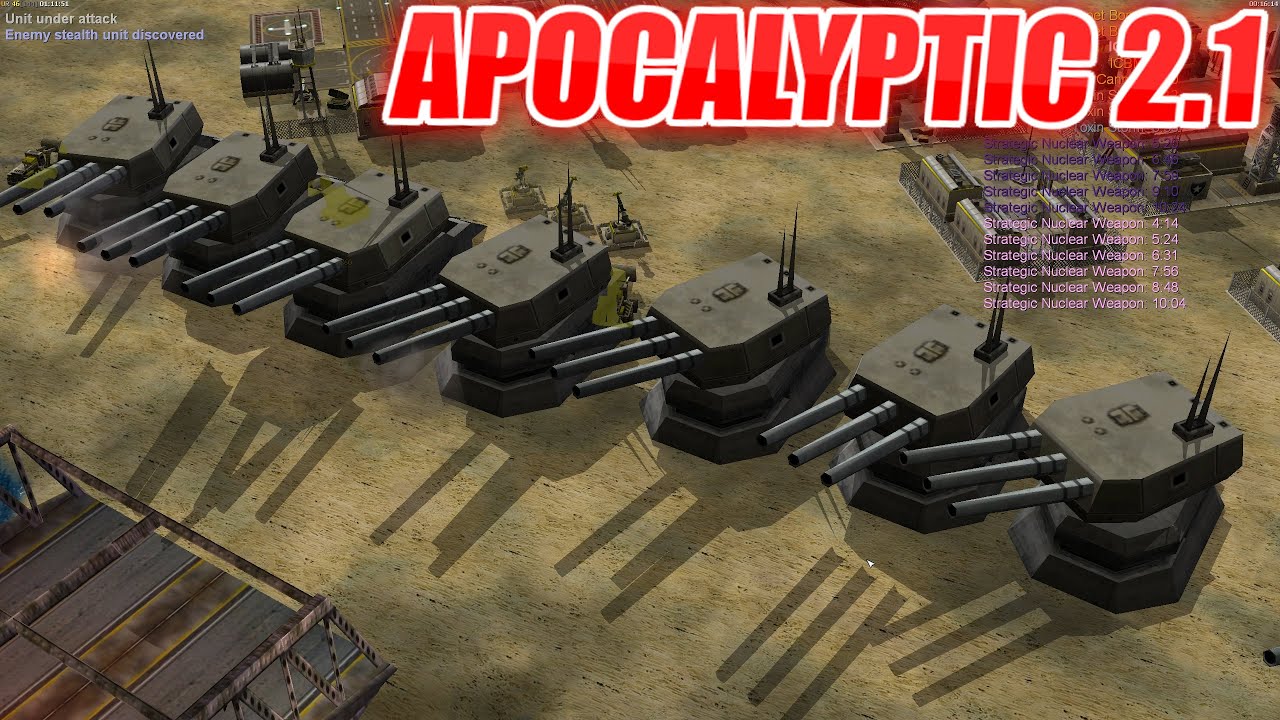 NEW APOCALYPTIC 2.1 BOSS AIR FORCE VS 6 INSANE TANKS GENERALS ZERO