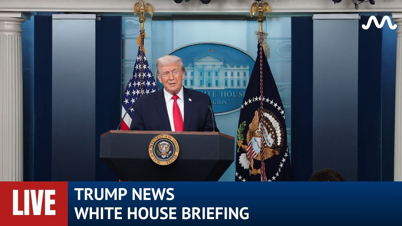 LIVE: Trump Holds News Conference at White House Briefing Room - YouTube