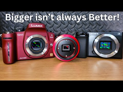 Sensor Noise Explained! A Case for Small Sensor Cameras