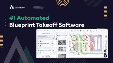 View, edit, and share automated blueprint takeoff output with Attentive.ai!