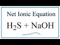 Net Ionic Equations and Spectator Ions