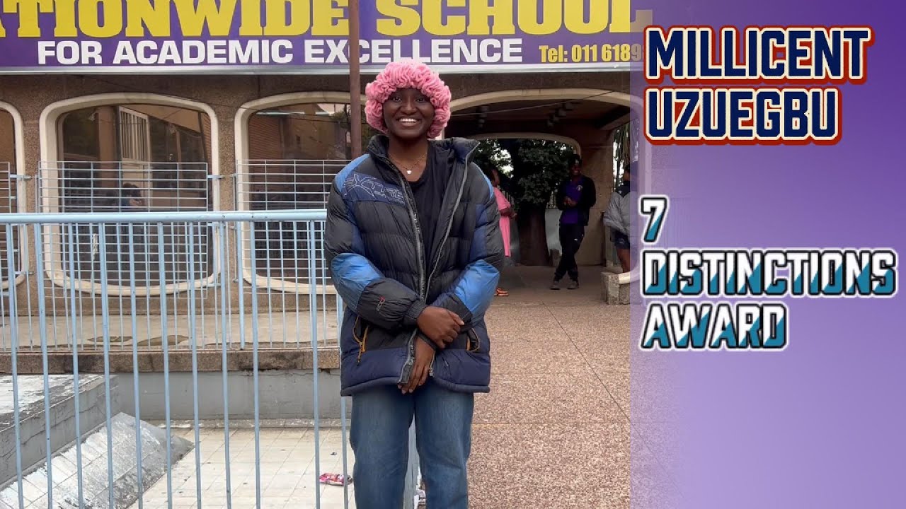 TOP ACHIEVERS 100% 2024 MATRIC PASSRATE 7 DISTINCTIONS AWARDED - YouTube