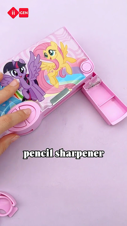 A pencil case for My Little Pony lovers #iigen #stationery #artandcraft #mylittlepony #cute #kawaii