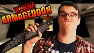 HOW DO I GUN? (WORMS ARMAGEDDON: Part 1) - Dan and Friends