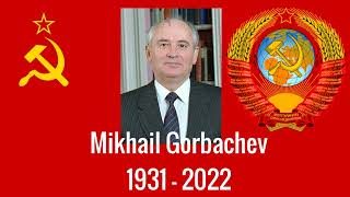 Remembering Mikhail Gorbachev (1931-2022)