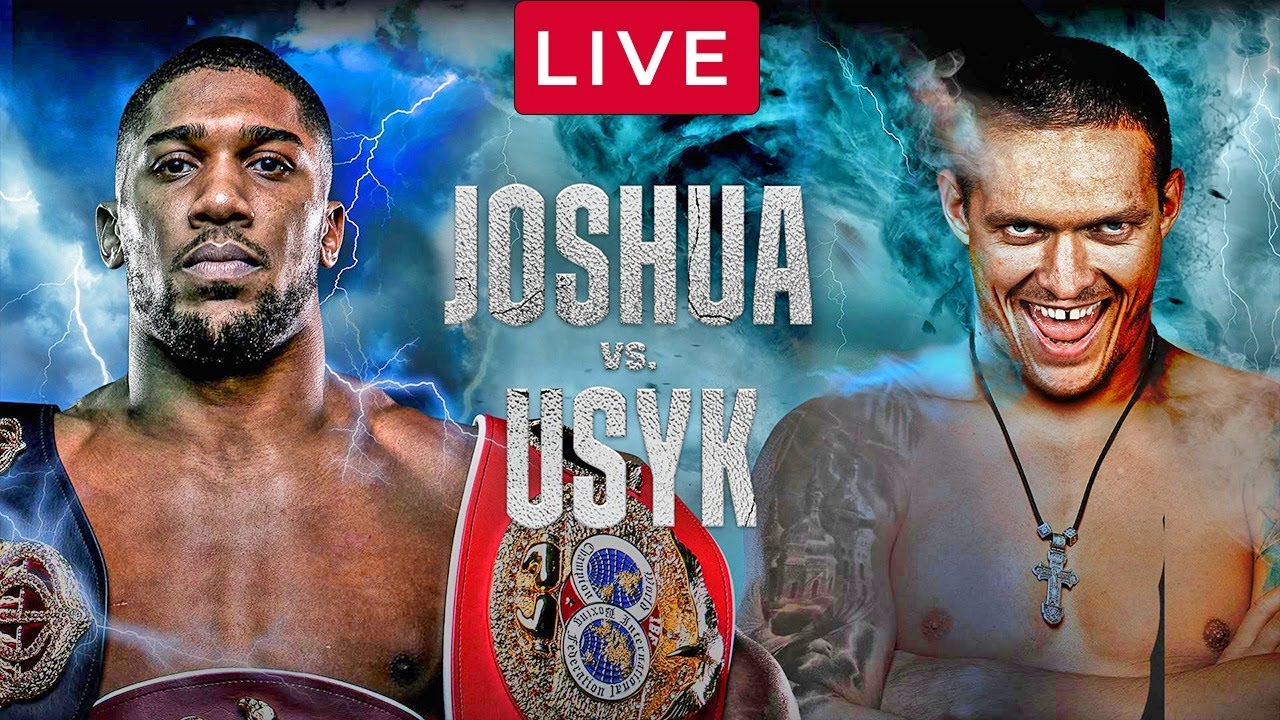 JOSHUA v USYK - LIVE Boxing - Full Fight Watchalong
