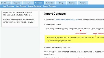 Importing & Exporting your DeskAway Contacts