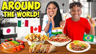 Trying DIFFERENT SNACKS From Around The World