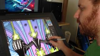 Amplitude Backer Video: Screenprint Work in Progress