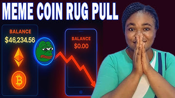 MEME COIN RUG PULLS — HOW SCAMMERS Take Your Money in Crypto (Spot The SCAM Before It