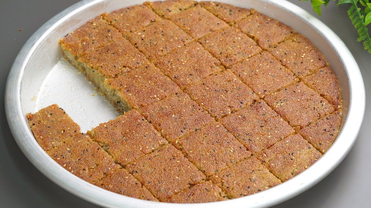 صينية الحلبة الفلسطينية🔅 مليانة دفى وفوايد🔅حلوى شتوية لذيذة