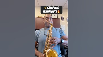Can Your Sax Do This? 🎷 | Multiphonics Explained  #saxophone #multiphonics #extendedtechniques
