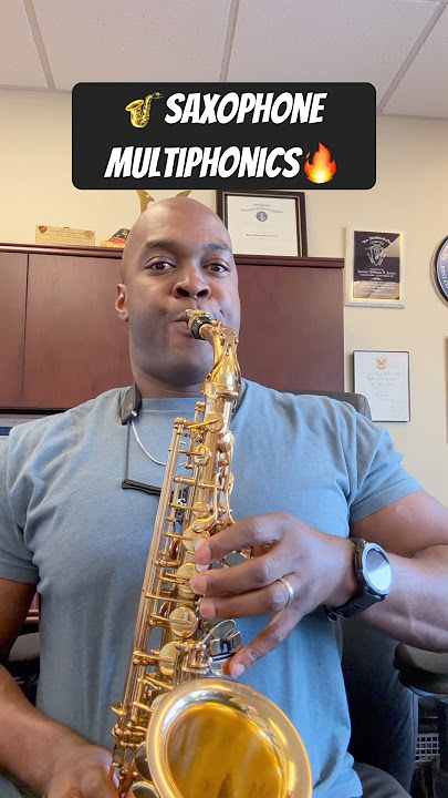 Can Your Sax Do This? 🎷 | Multiphonics Explained  #saxophone #multiphonics #extendedtechniques