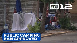 Revised Portland public camping ordinance approved