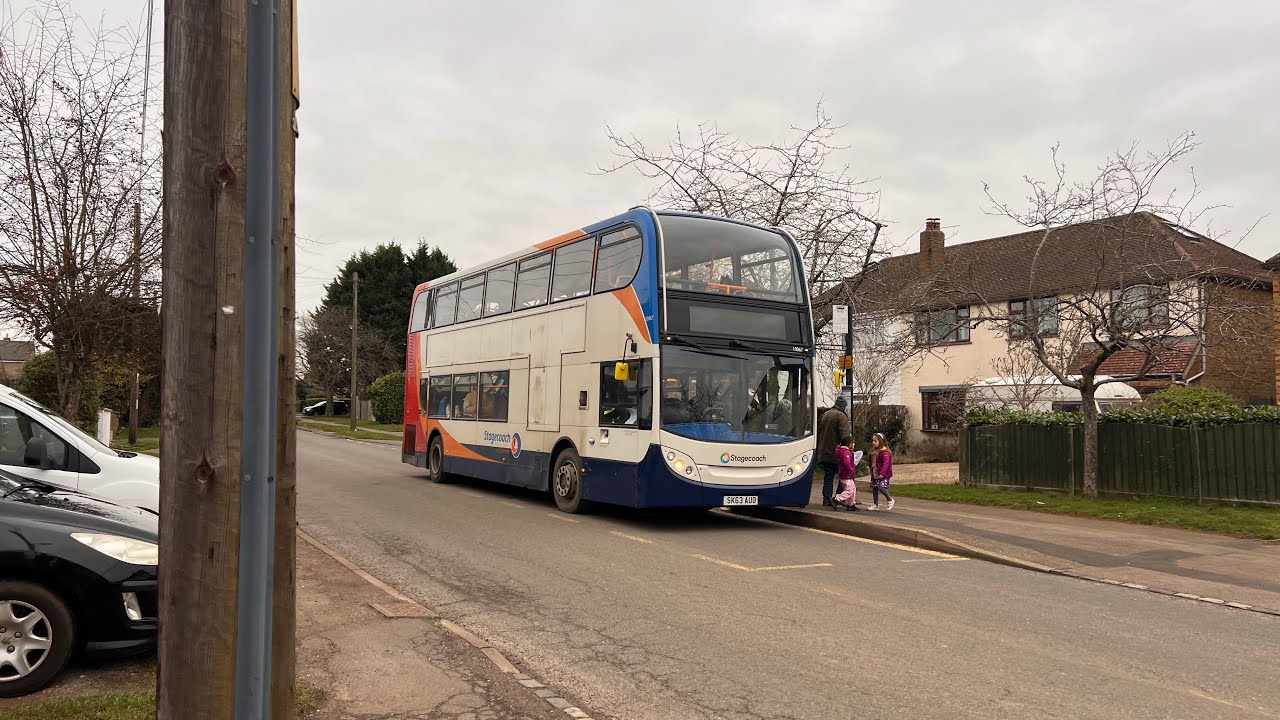 (Good E400) Stagecoach Oxfordshire ADL Enviro 400 Voith (SK63 AUO / 10067)