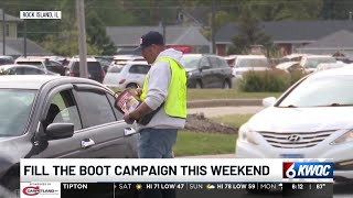 Rock Island Firefighters hold ‘Fill the Boot’ campaign
