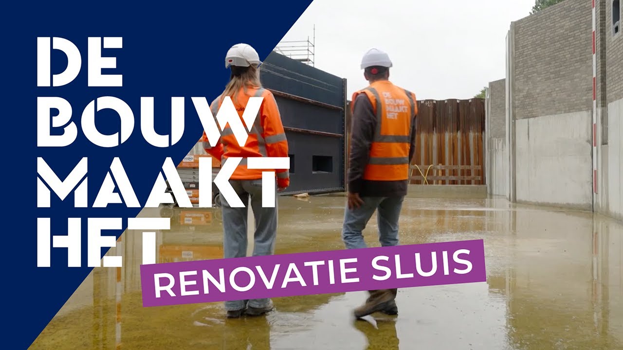 Oud ontmoet nieuw bij de renovatie van de sluis in Zoutkamp