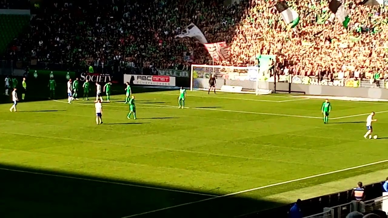 RC Strasbourg - AS Saint-Étienne, Demi finale Coupe de la