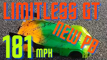 ARRMA LIMITLESS GT SPEED RUN.     (NEW BUILD)  181MPH