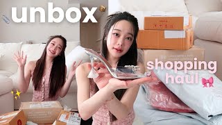 TIKTOK MADE ME BUY IT📦💓 | แกะกล่อง, ป้ายยา🛒 | lip mask, pilates glove, เสื้อครอป..etc | Beamsareeda