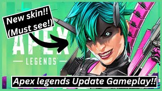 New Apex legends Update Gameplay!!(Must see!)