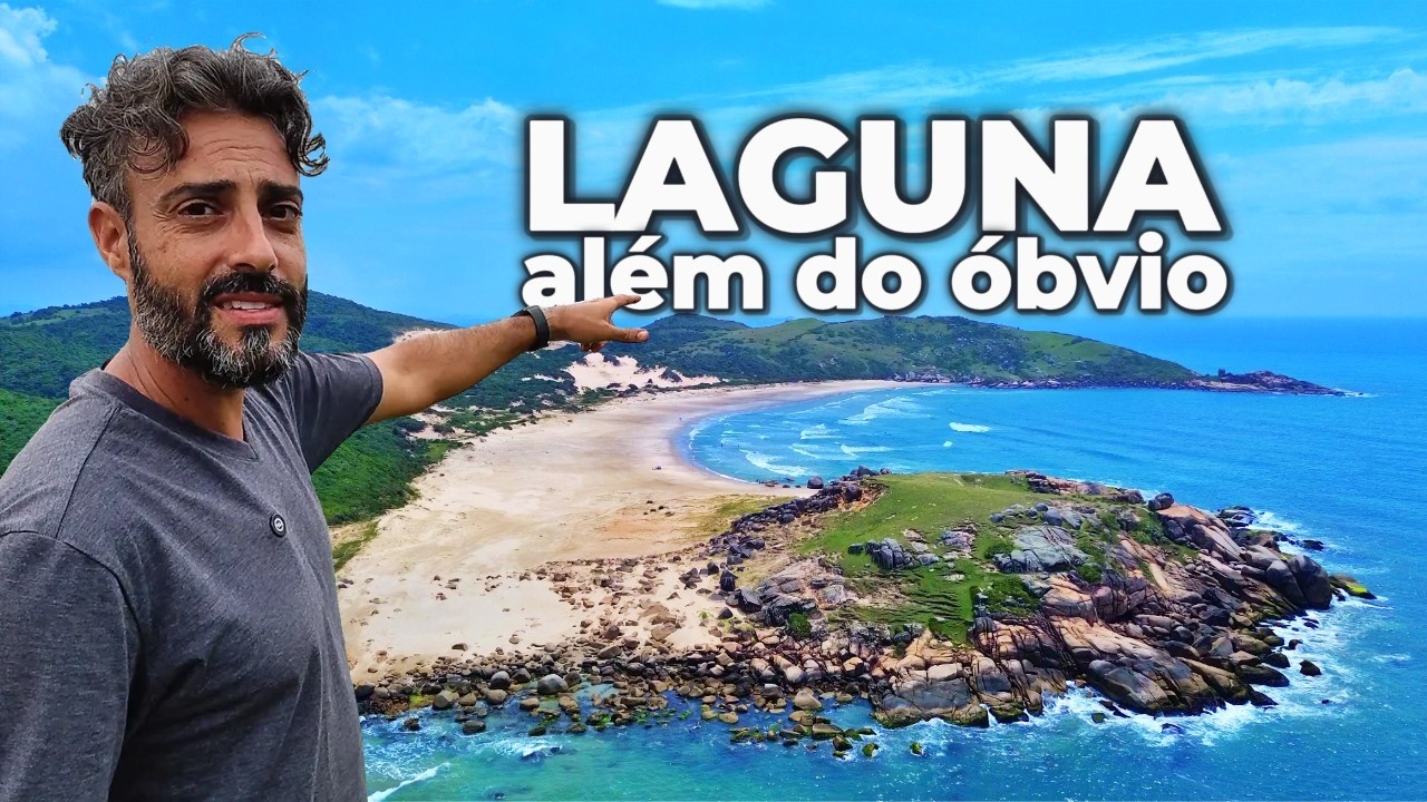 Voltamos a LAGUNA SC e mostramos o que TEM entre o CENTRO e o FAROL de SANTA MARTA