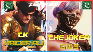 Tekken 8 🔥 TK Haider Ali (Bryan) Vs The Joker Guy (Reina) 🔥 Ranked Matches