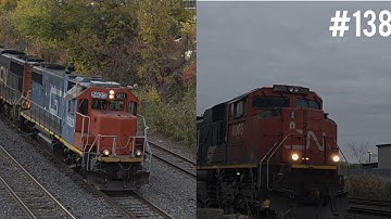 Railfanning in Longueuil and Montreal #138 ft. IC 9632 and GTW 5823