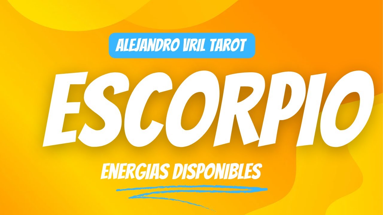 ESCORPIO 🔴 CIERRAS UNA HISTORIA CON ALGUIEN QUE NO PUDO SER TE ABRES A ...